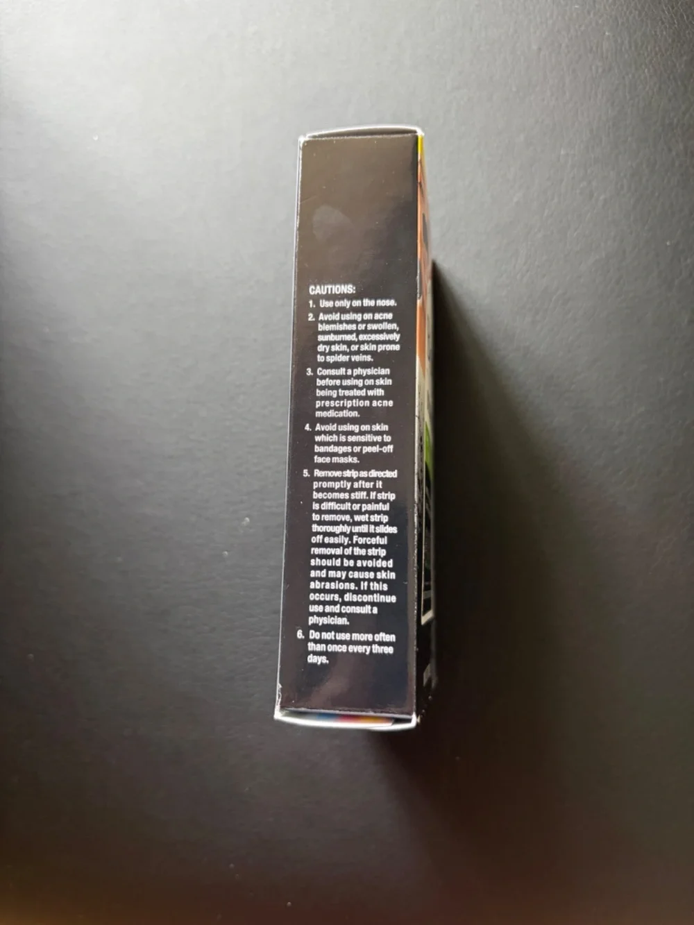 NIB Biore Oil Control Charcoal Pore Strips 18ct